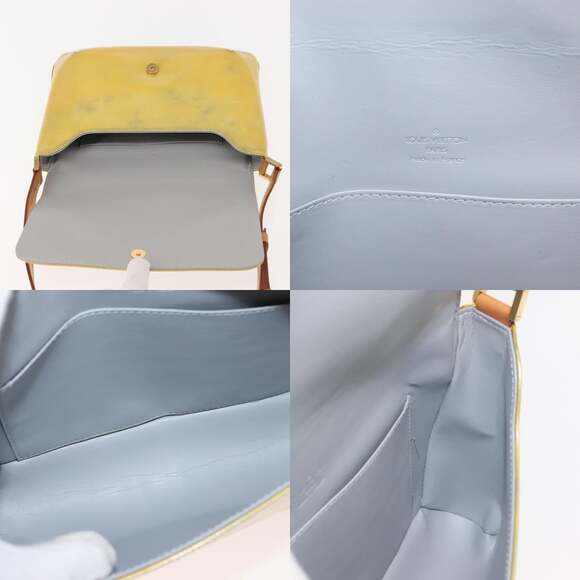 LOUIS VUITTON Monogram Vernis Thompson Street Bag Gris M91008 - Picture 11 of 12